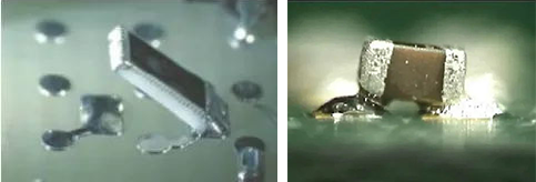 Influence of Nitrogen and Vapour Phase Soldering on the Formation of Tombstone Effect